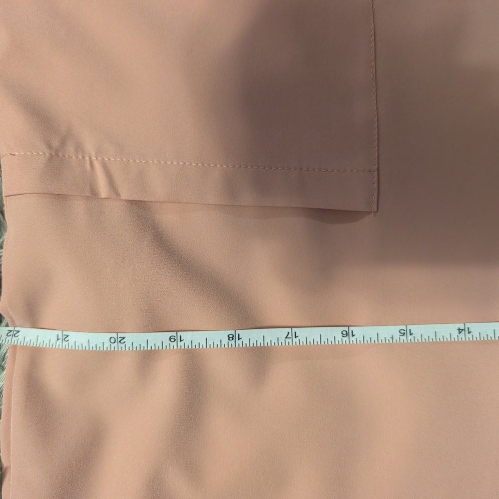 Pink Scrub Set with Pockets - Picture 3 of 13